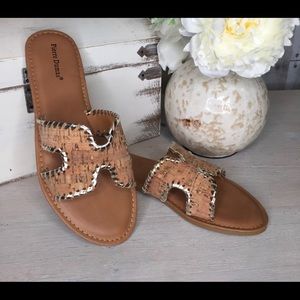 Pierre Dumas slide sandals